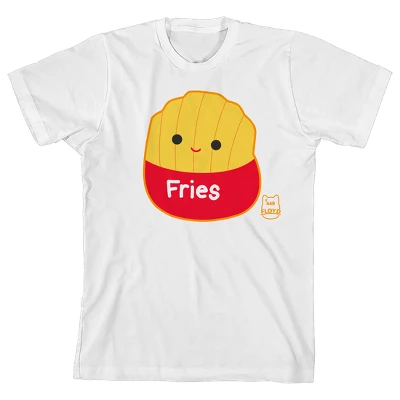 Squishmallows Floyd Crew Neck Short Sleeve Charcoal Youth T-shirt - Image 3