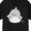 Squishmallows Gordon Crew Neck Short Sleeve Black Adult T-shirt