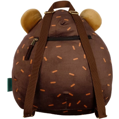 Squishmallows 3D Hans The Hedgehog 14 Inch Plush Mini Backpack