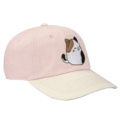 Squishmallows Cam The Cat Pink Traditional Adjustable Hat