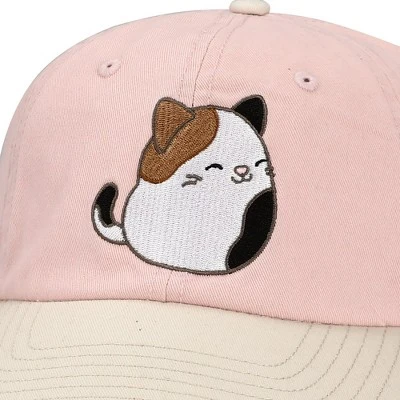 Squishmallows Cam The Cat Pink Traditional Adjustable Hat - Image 3