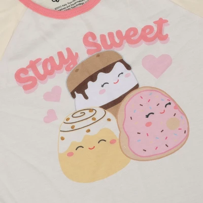 Squishmallows Stay Sweet Youth Girls Pajama Set - Image 2