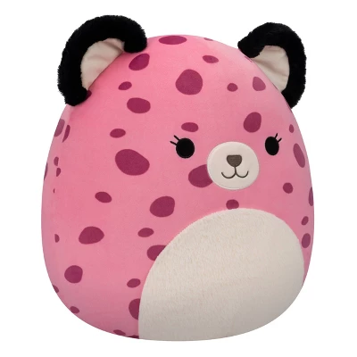 Squishmallows 16" Jalisca The Pink Leopard With Fuzzy Belly Plush Toy - Image 2