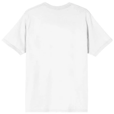 Squishmallows Squish Squad Crew Neck Short Sleeve Men's White T-shirt - Image 2