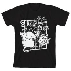 Squishmallows Rock Out Crew Neck Short Sleeve Black Youth Boy's T-shirt -Squishmallows Sales Store GUEST fd7d3c52 dd3b 4edf b28b 88995bce7be3